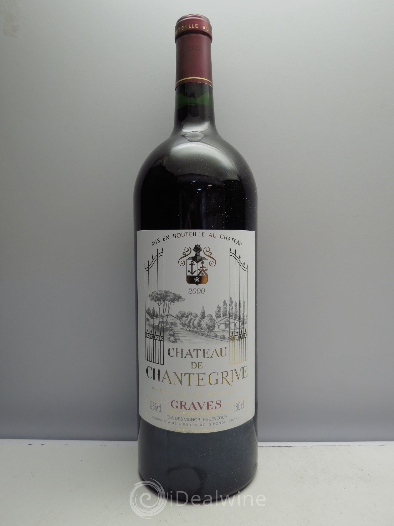 Château de Chantegrive 2000 - Lot de 6 magnums - 0
