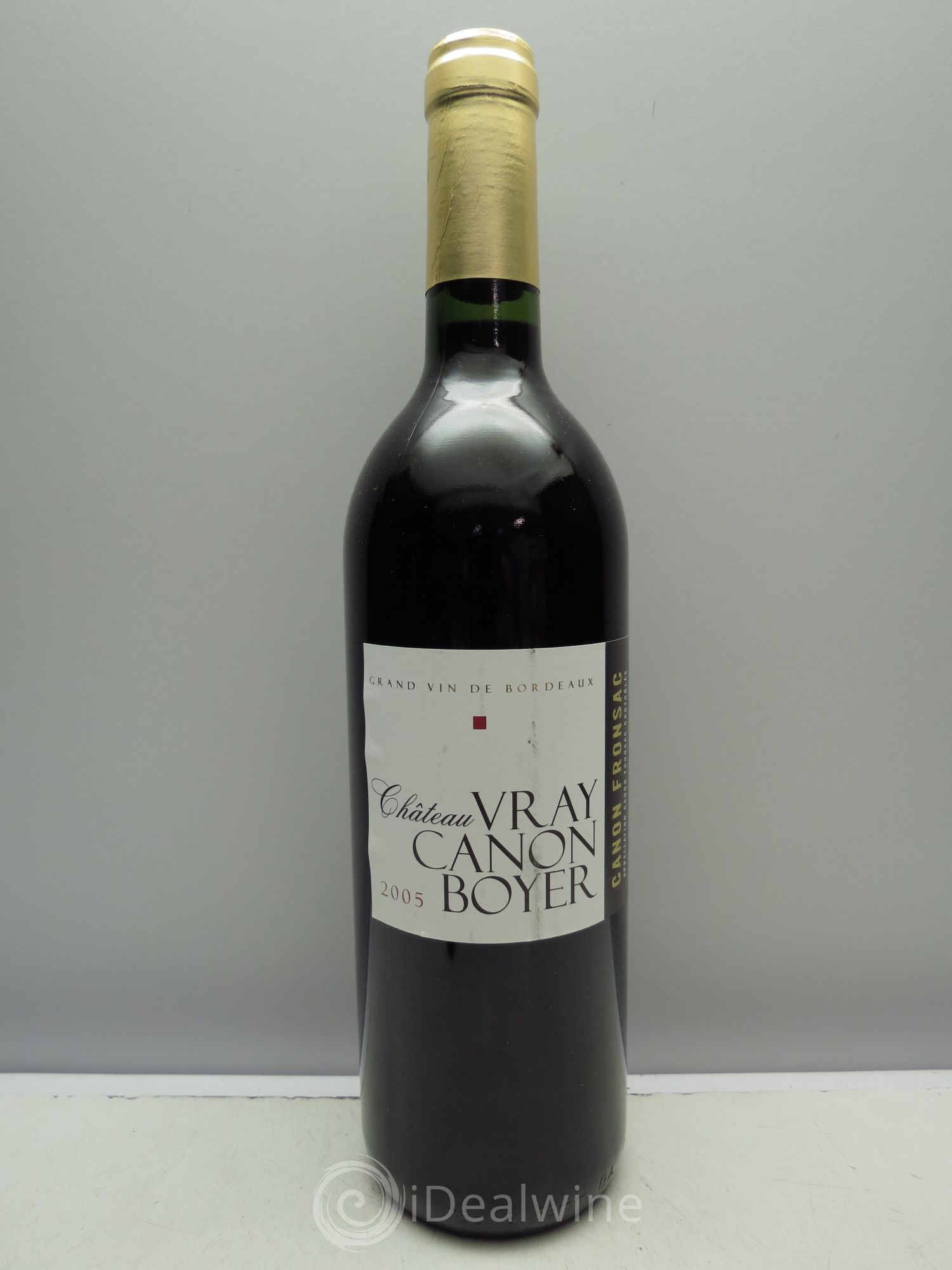 Canon-Fronsac Château Vrai Canon Boyer 2005 - Posten von 6 Flaschen - 0