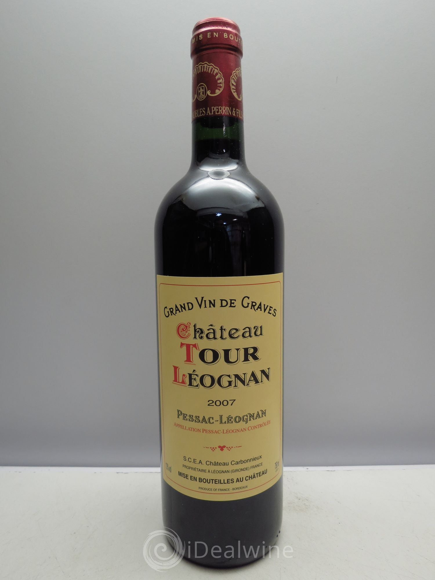 Château Tour Léognan 2007 - Lot de 6 bouteilles - 0