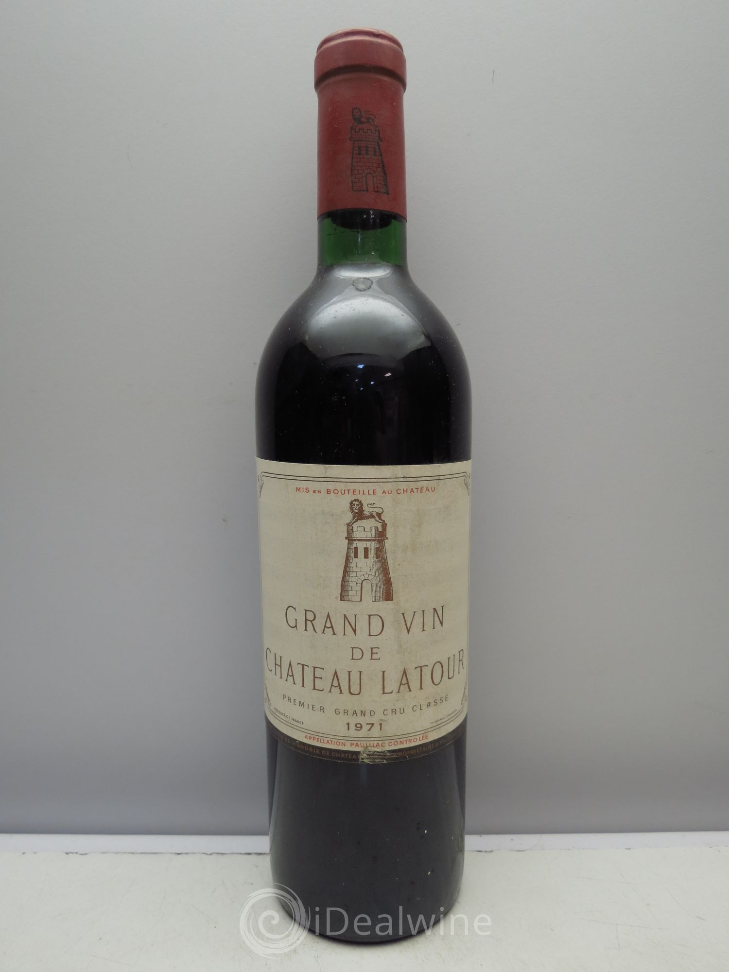 Château Latour 1er Grand Cru Classé 1971 - Lot de 1 bouteille - 0