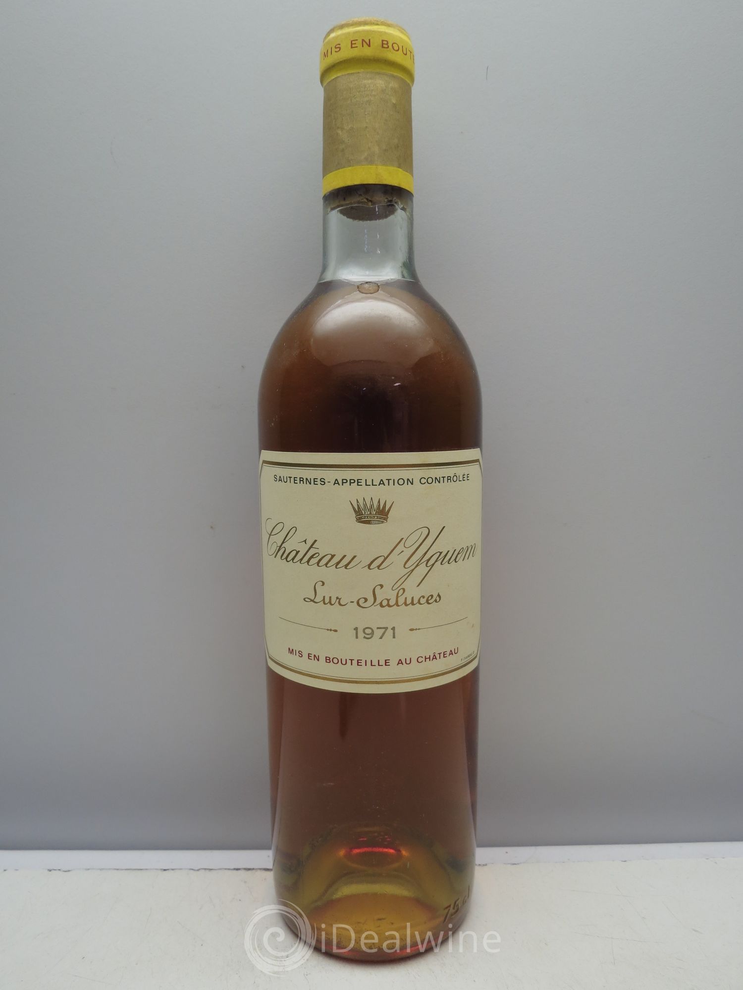 Château d' Yquem 1er Cru Classé Supérieur 1971 - Lotto di 1 bottiglia - 0