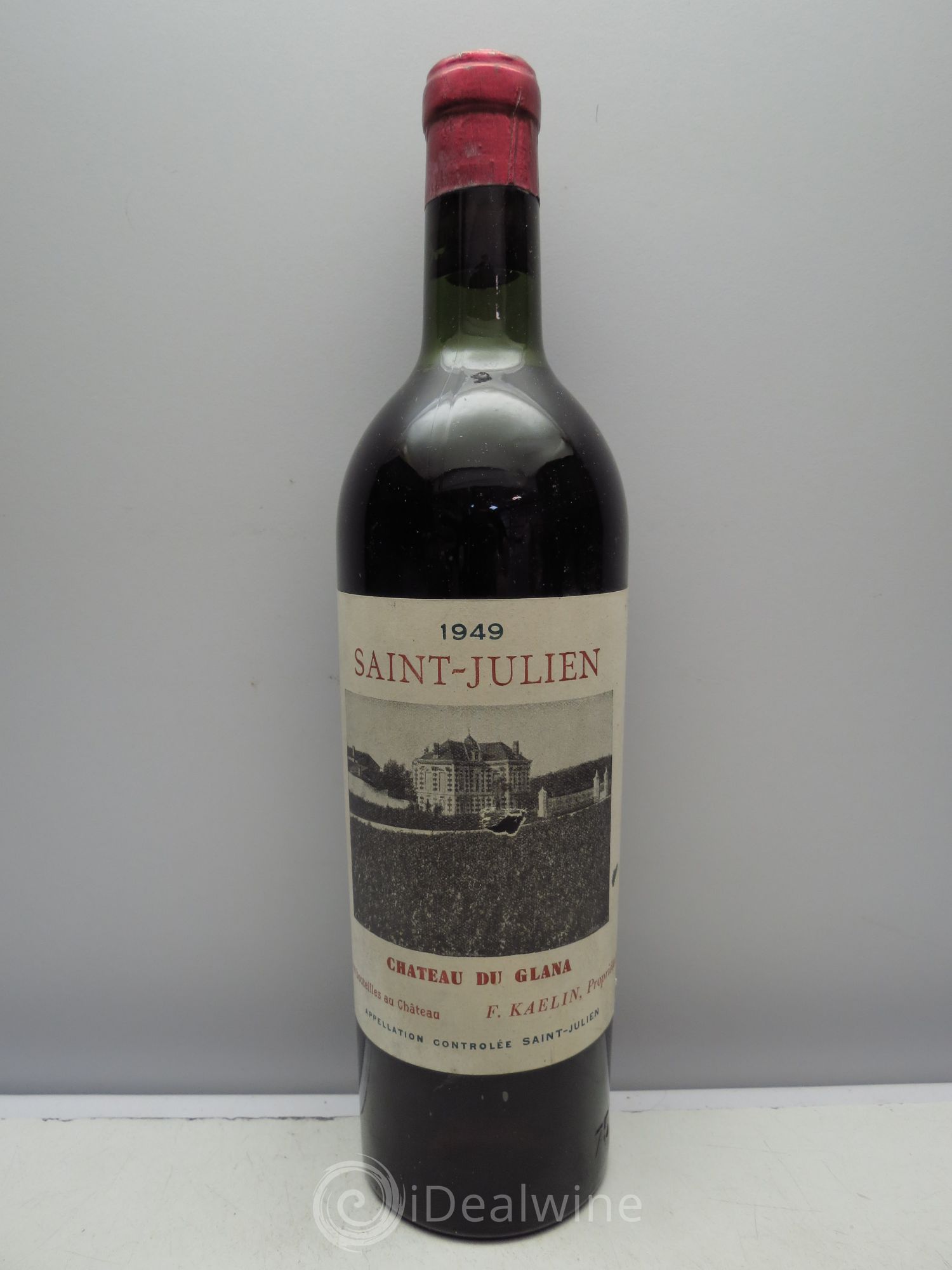 Château du Glana 1949 - Lot de 1 bouteille - 0