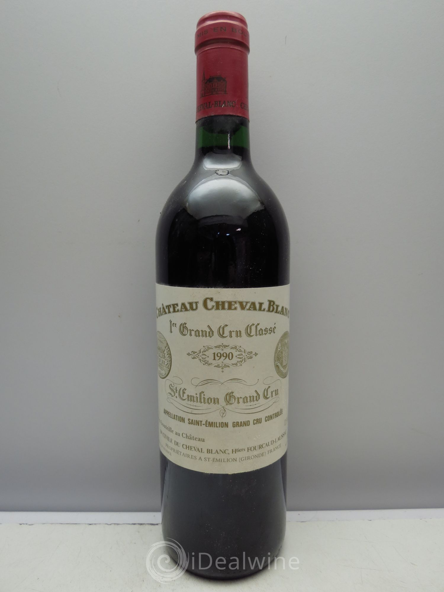 Château Cheval Blanc 1er Grand Cru Classé A 1990 - Lot de 1 bouteille - 0