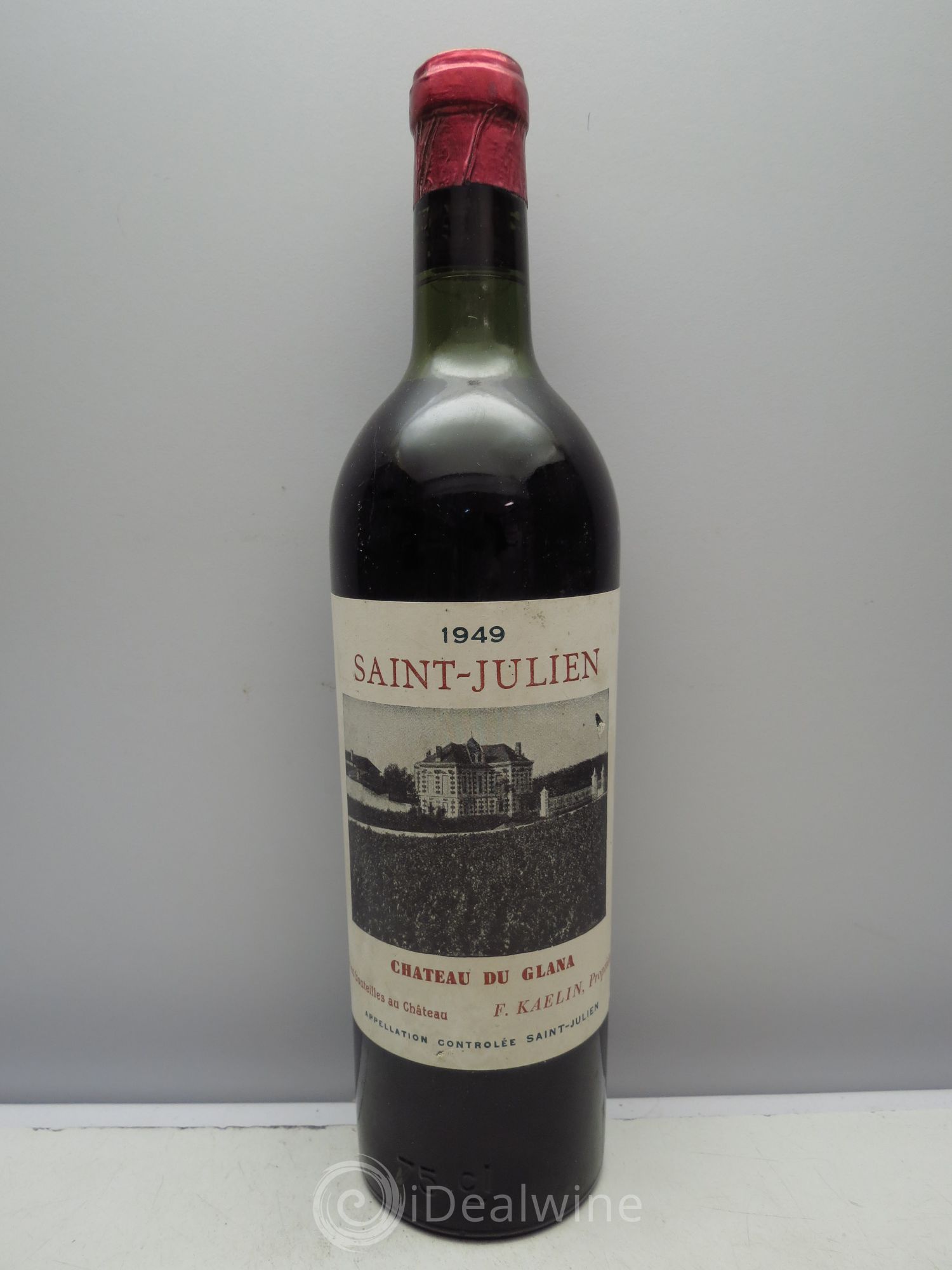 Château du Glana 1949 - Lot de 1 bouteille - 0
