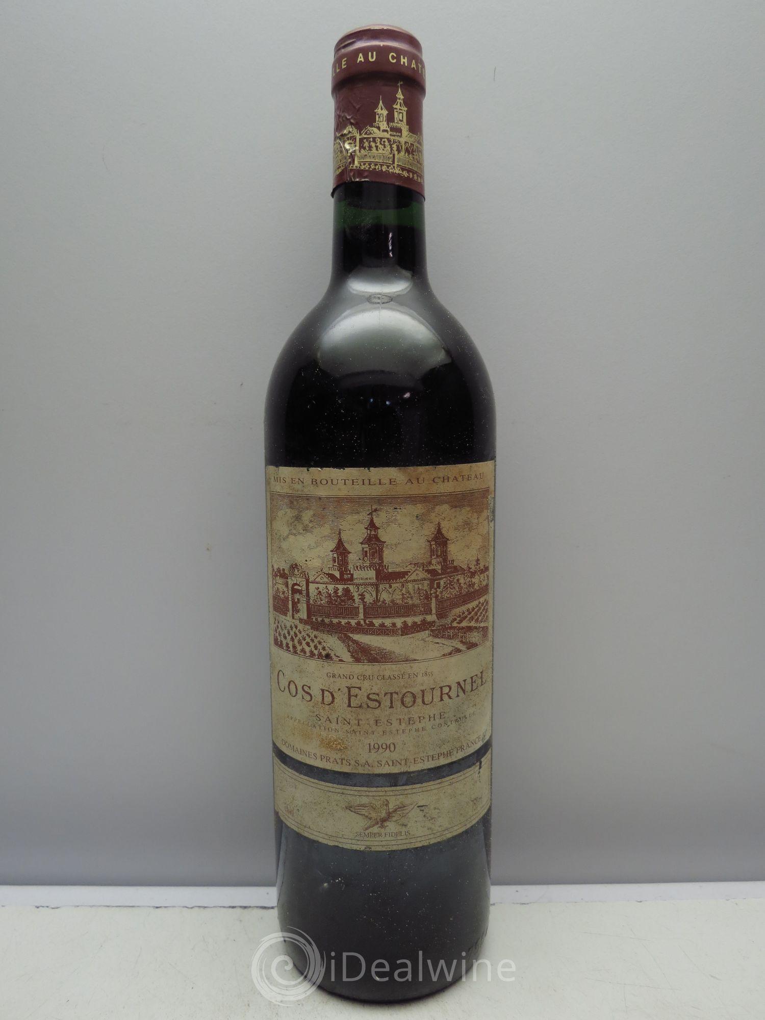 Cos d'Estournel 2ème Grand Cru Classé 1990 - Lot de 1 bouteille - 0