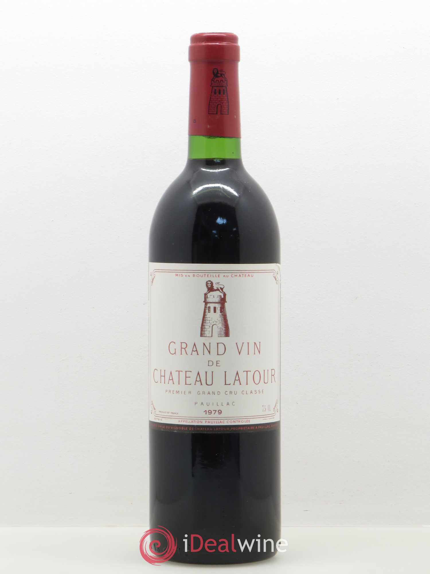 Château Latour 1er Grand Cru Classé 1979 - Lot de 1 bouteille - 0
