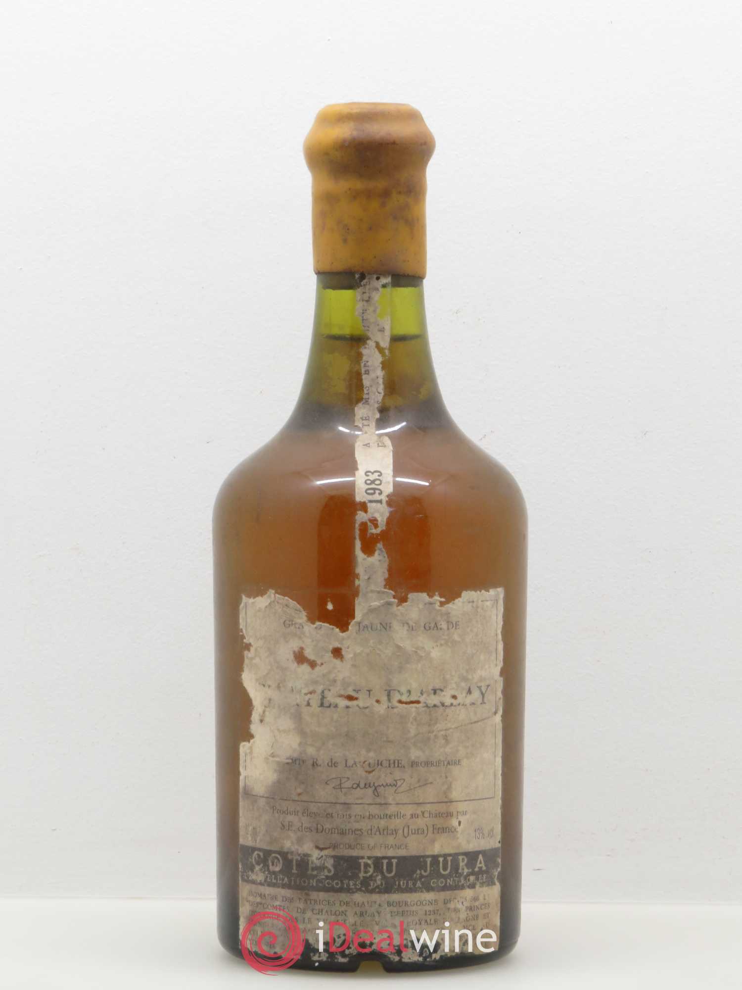 Côtes du Jura Vin jaune Château d'Arlay 1983 - Lot de 1 bouteille - 0