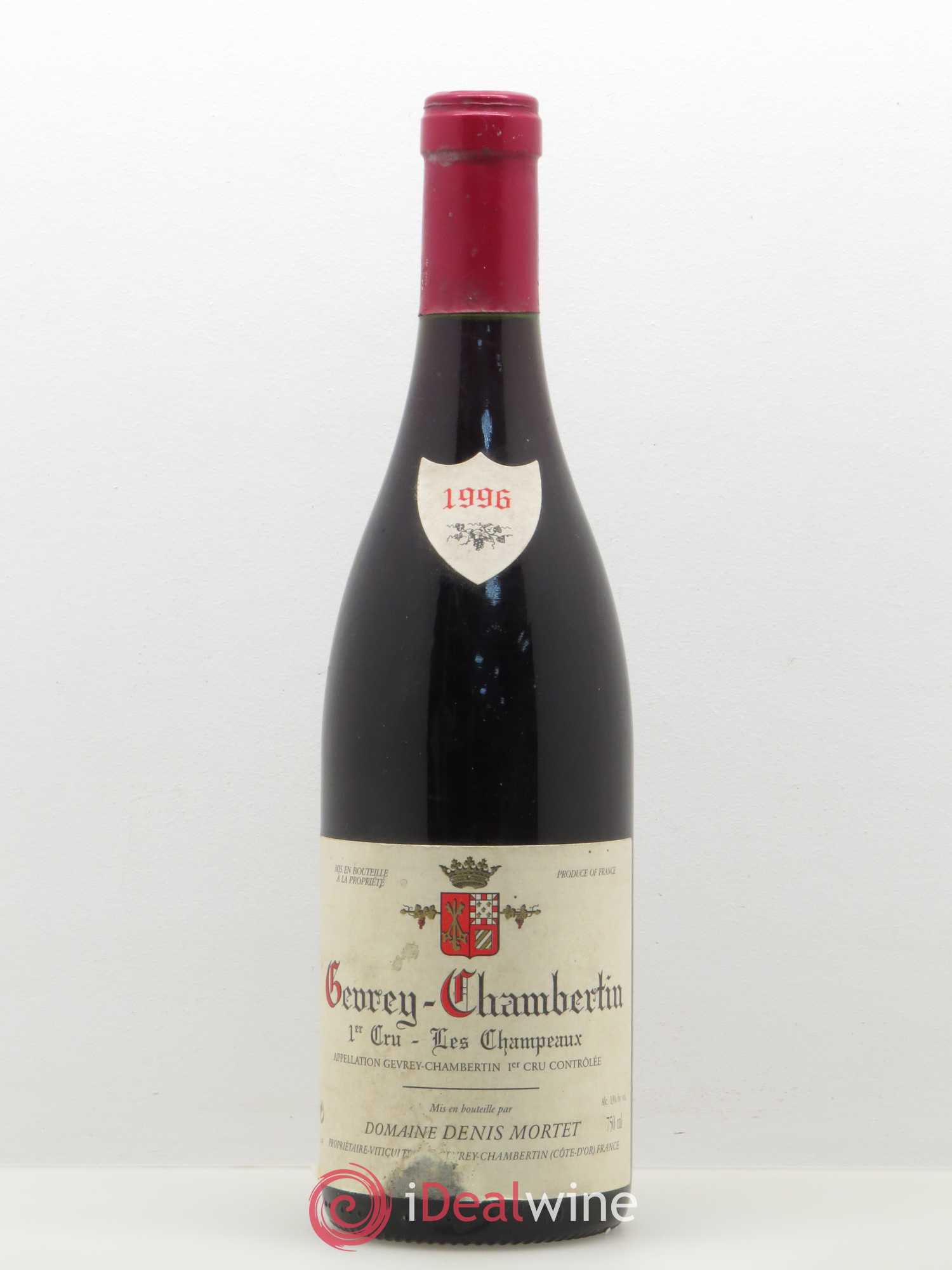 Gevrey-Chambertin 1er Cru Les Champeaux Denis Mortet (Domaine) 1996 - Lot de 1 bouteille - 0
