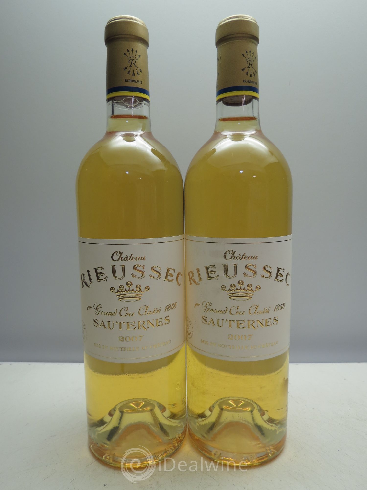 Château Rieussec 1er Grand Cru Classé 2007 - Lotto di 2 bottiglie - 0