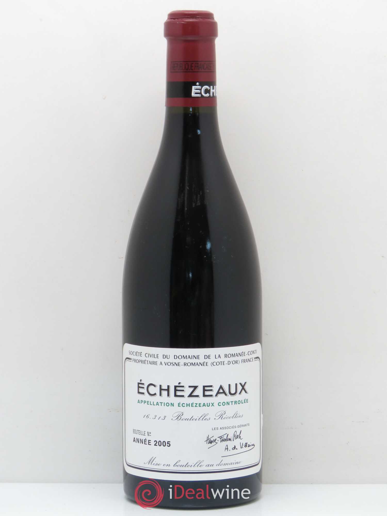 Echezeaux Grand Cru Domaine de la Romanée-Conti 2005 - Lot de 1 bouteille - 0