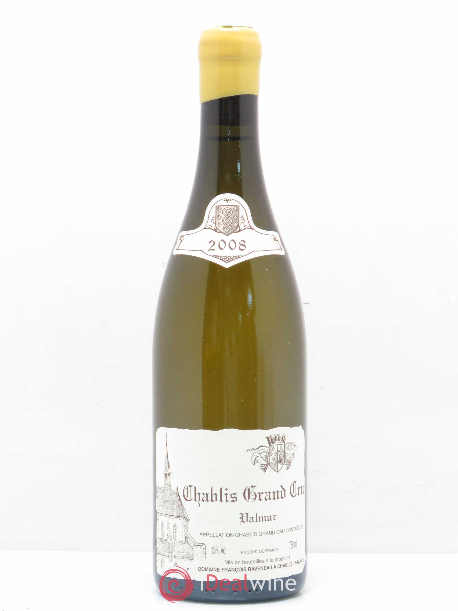 Chablis Grand Cru Valmur Raveneau (Domaine) 2008 - Lot de 1 bouteille - 0
