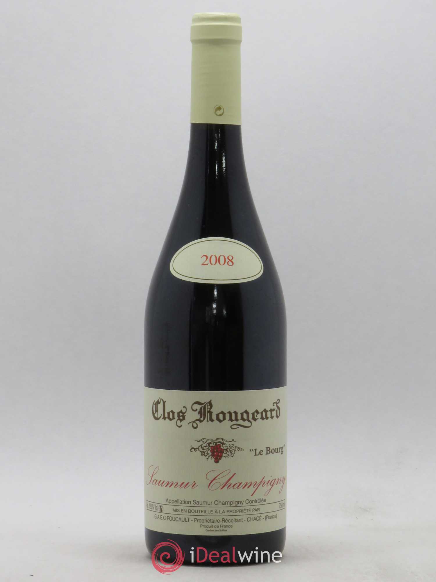 Saumur-Champigny Le Bourg Clos Rougeard 2008 - Lot de 1 bouteille - 0