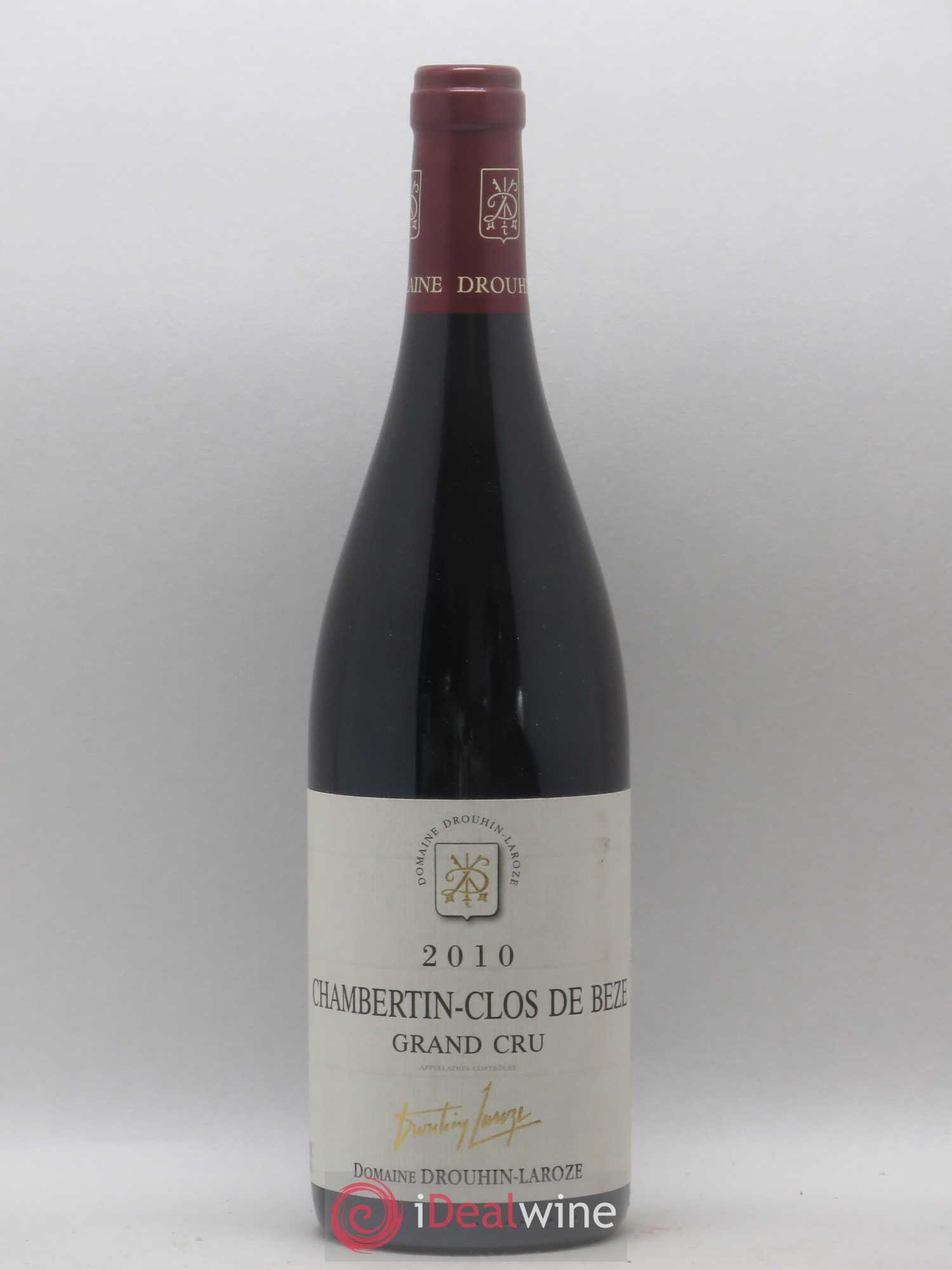 Chambertin Clos de Bèze Grand Cru Domaine Drouhin-Laroze 2010 - Lot de 1 bouteille - 0