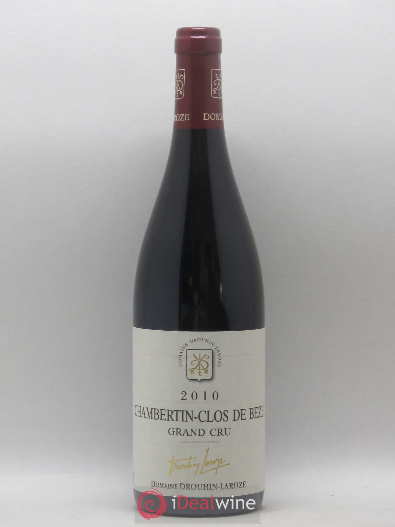 Chambertin Clos de Bèze Grand Cru Domaine Drouhin-Laroze 2010 - Lot de 1 bouteille - 0