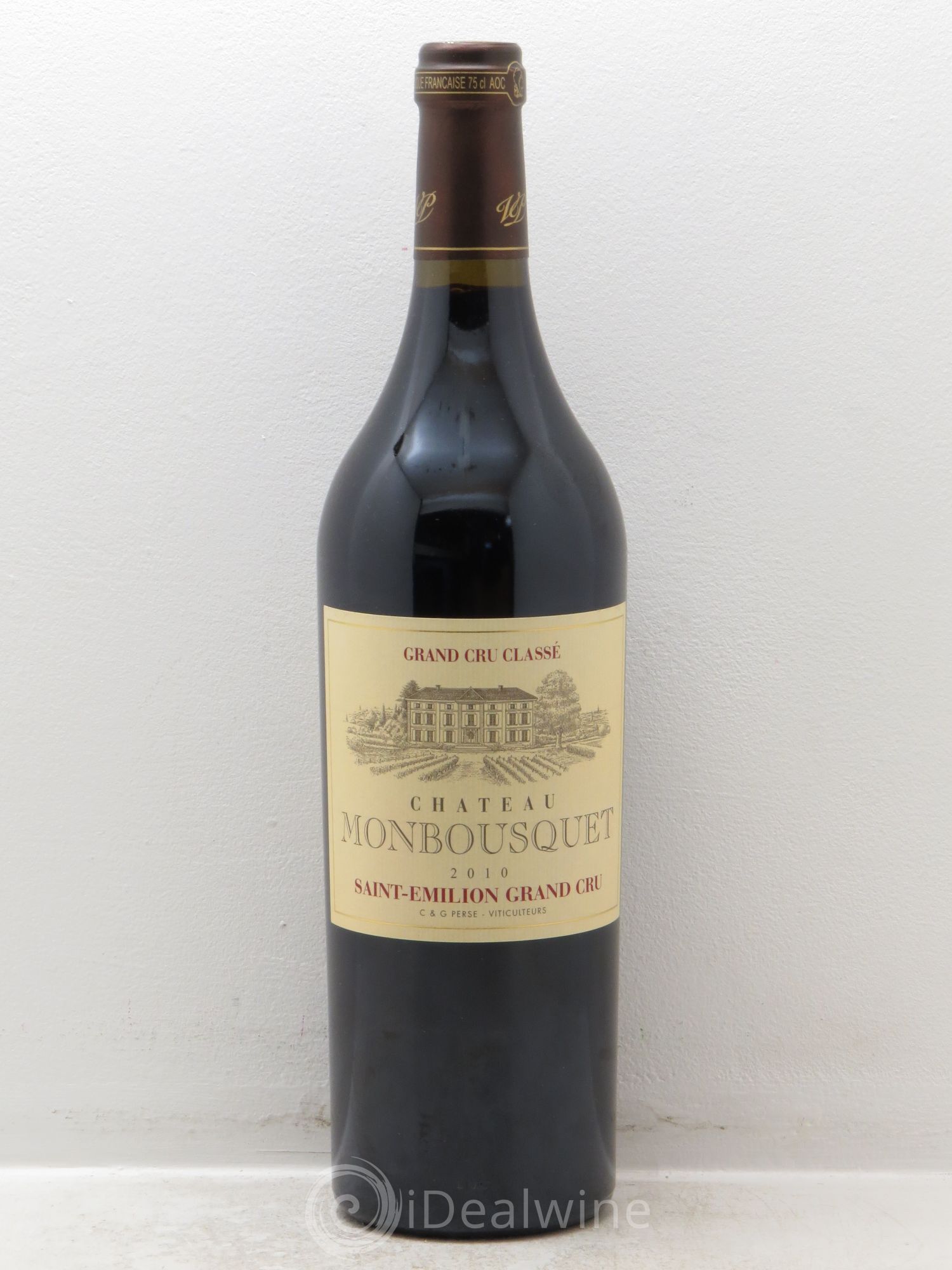 Château Monbousquet Grand Cru Classé 2010 - Lot de 1 bouteille - 0