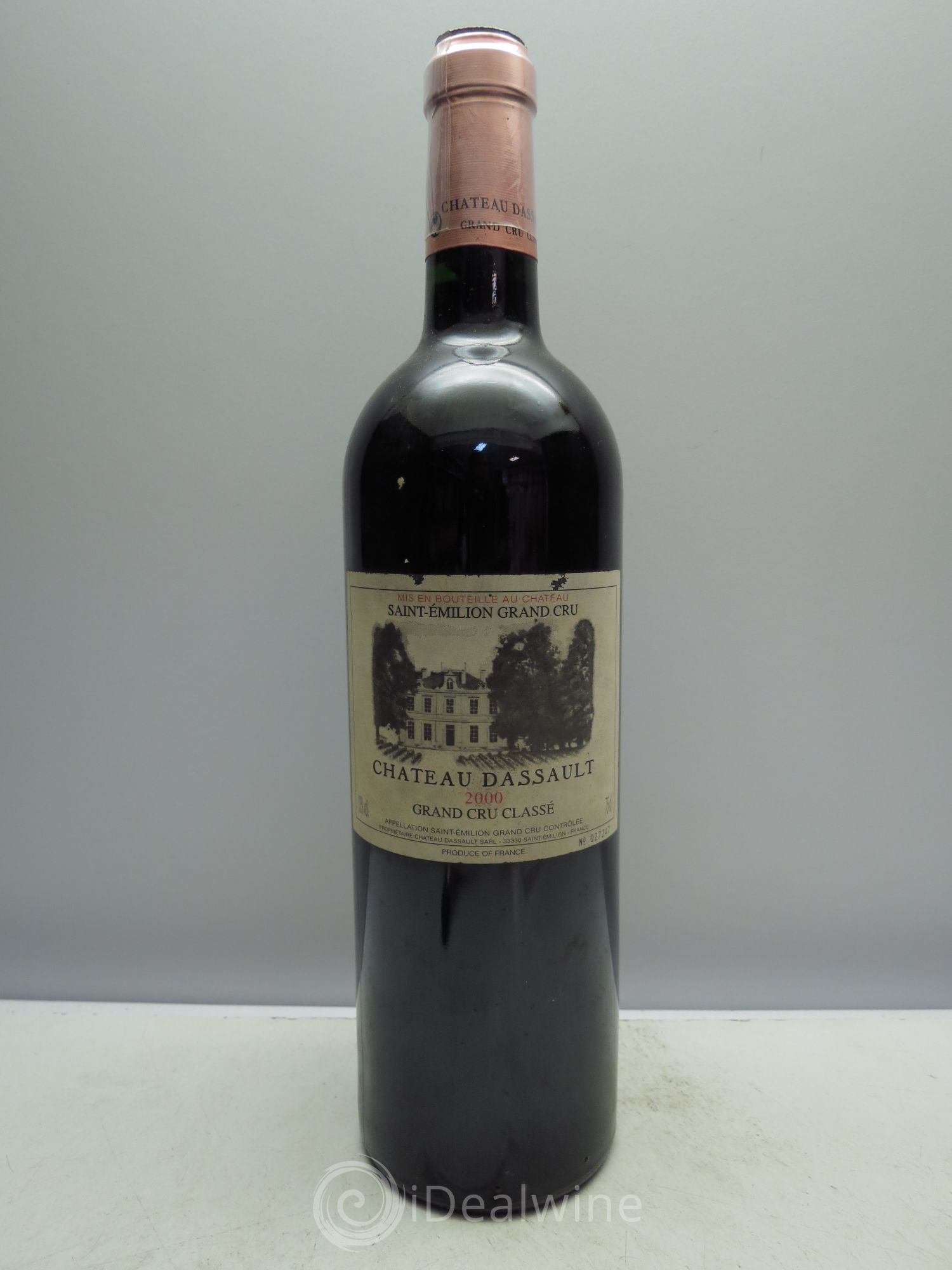 Château Dassault Grand Cru Classé 2000 - Lot de 1 bouteille - 0