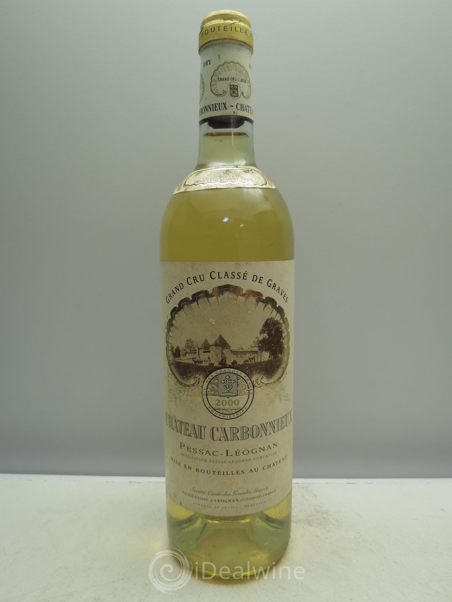 Château Carbonnieux Cru Classé de Graves 2000 - Lot de 1 bouteille - 0