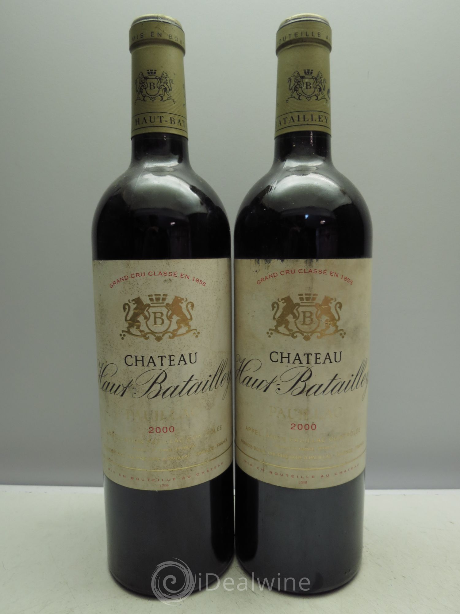 Château Haut Batailley 5ème Grand Cru Classé 2000 - Lot de 2 bouteilles - 0