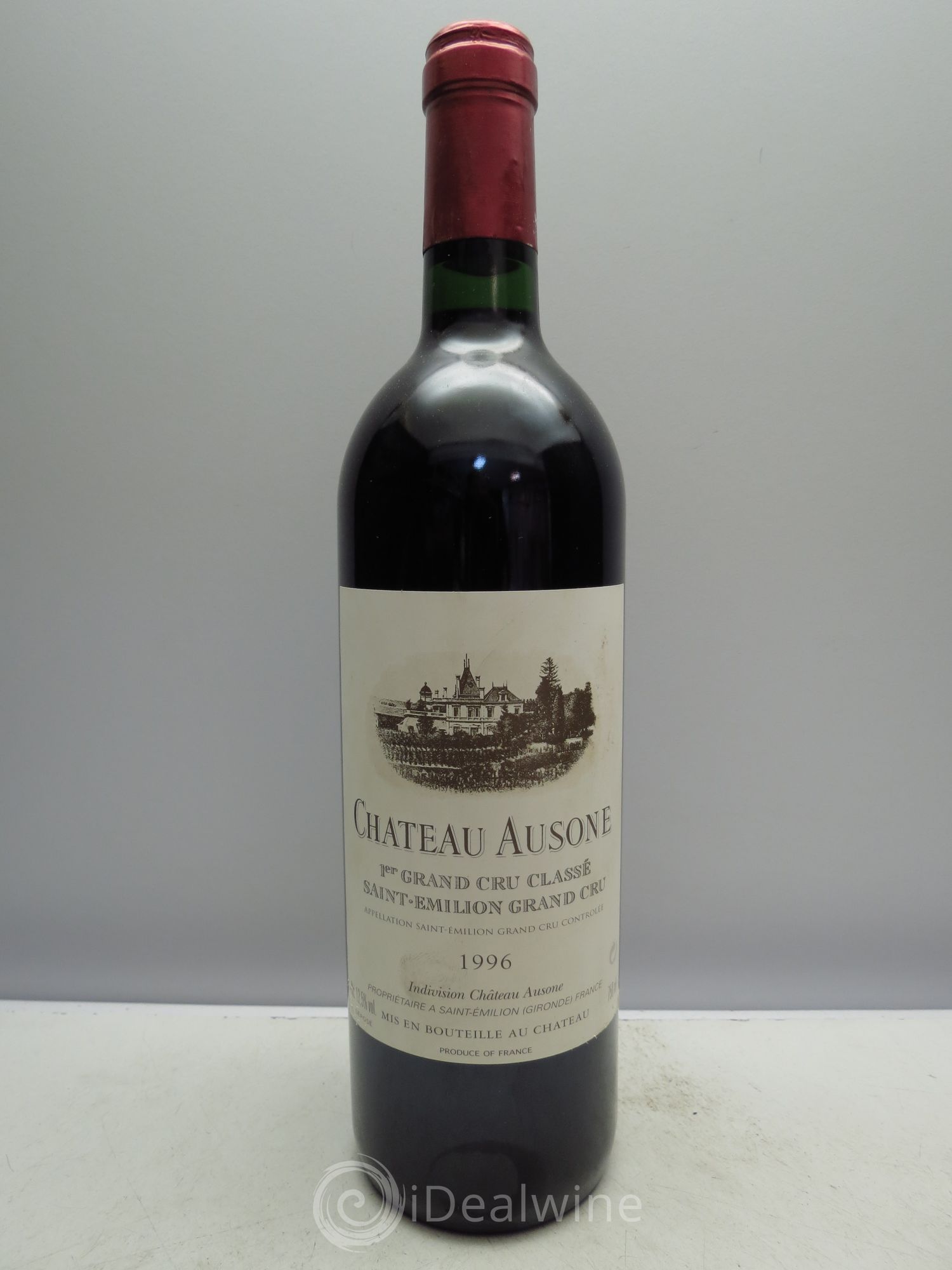 Château Ausone 1er Grand Cru Classé A 1996 - Lot de 1 bouteille - 0