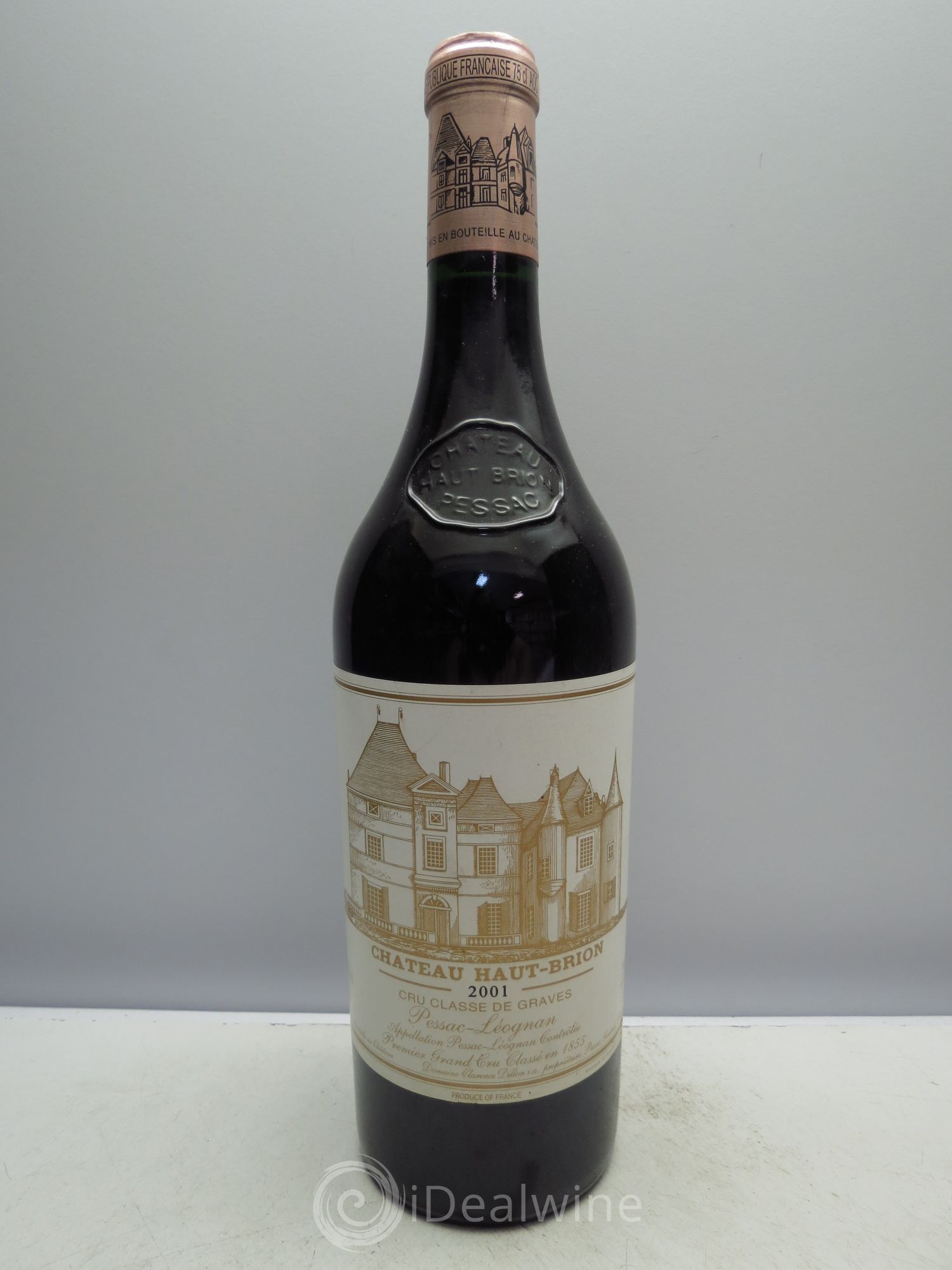 Château Haut Brion 1er Grand Cru Classé 2001 - Lot de 1 bouteille - 0