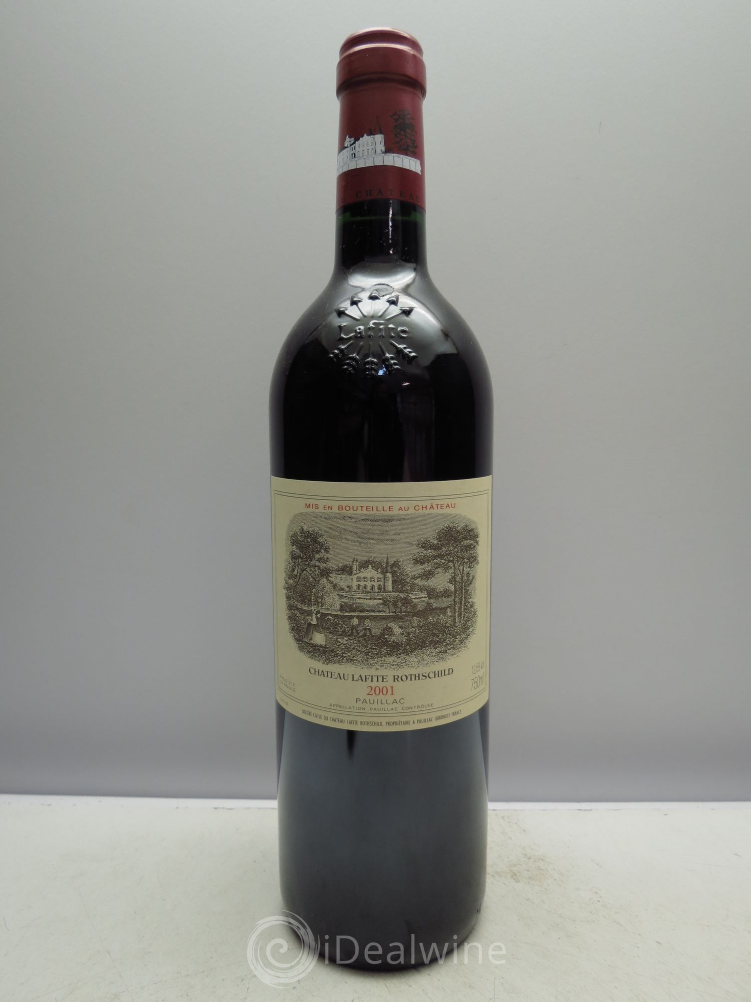 Château Lafite Rothschild 1er Grand Cru Classé 2001 - Lot de 1 bouteille - 0