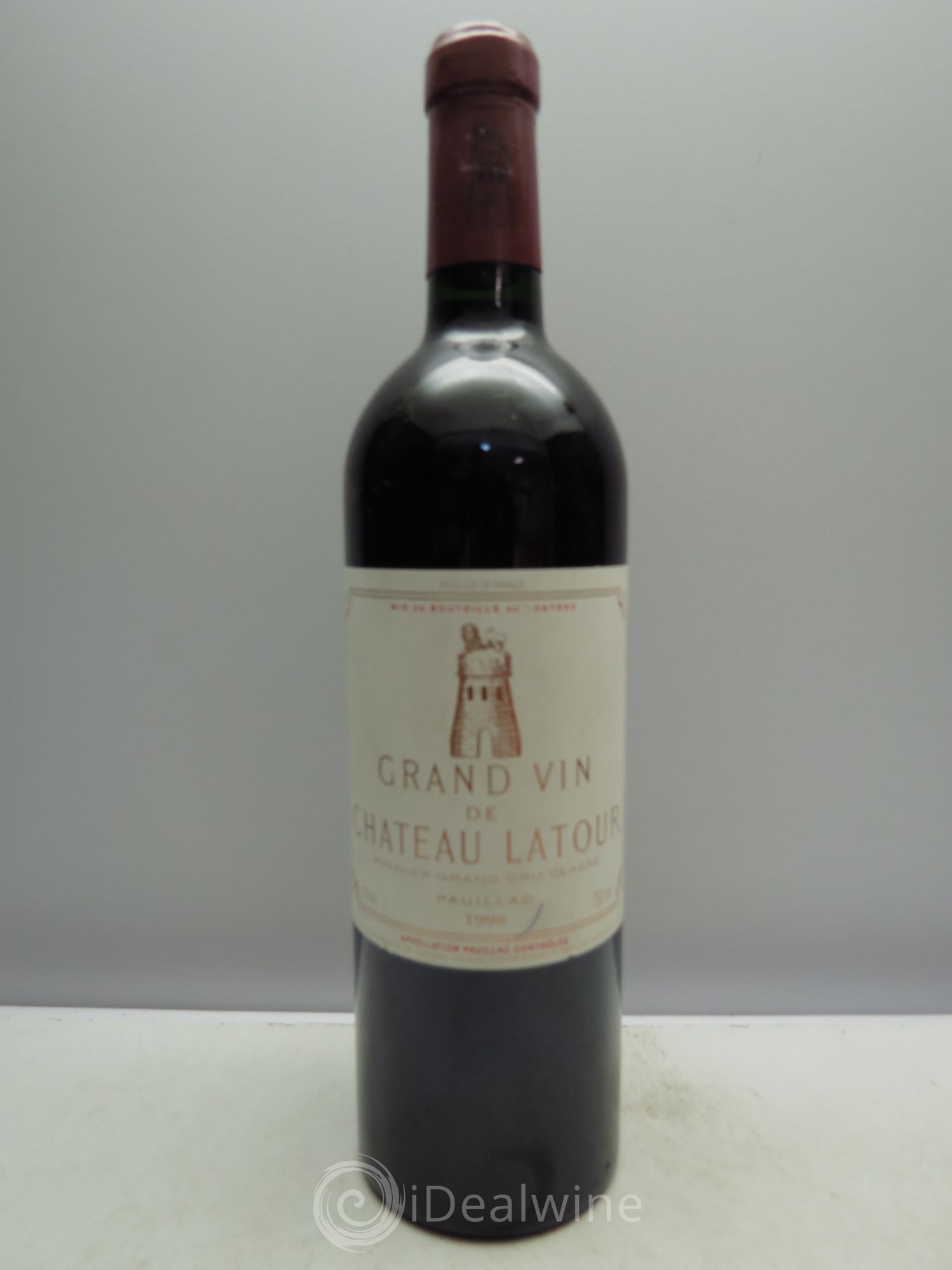 Château Latour 1er Grand Cru Classé (Trace de Stylo) 1998 - Lot de 1 bouteille - 0
