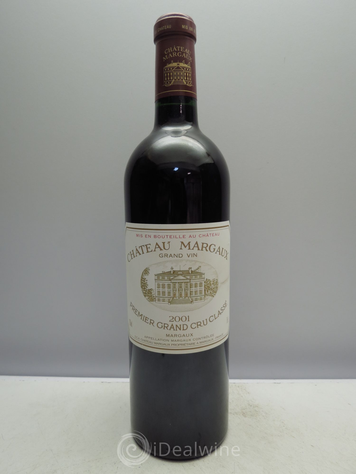 Château Margaux 1er Grand Cru Classé 2001 - Lot de 1 bouteille - 0