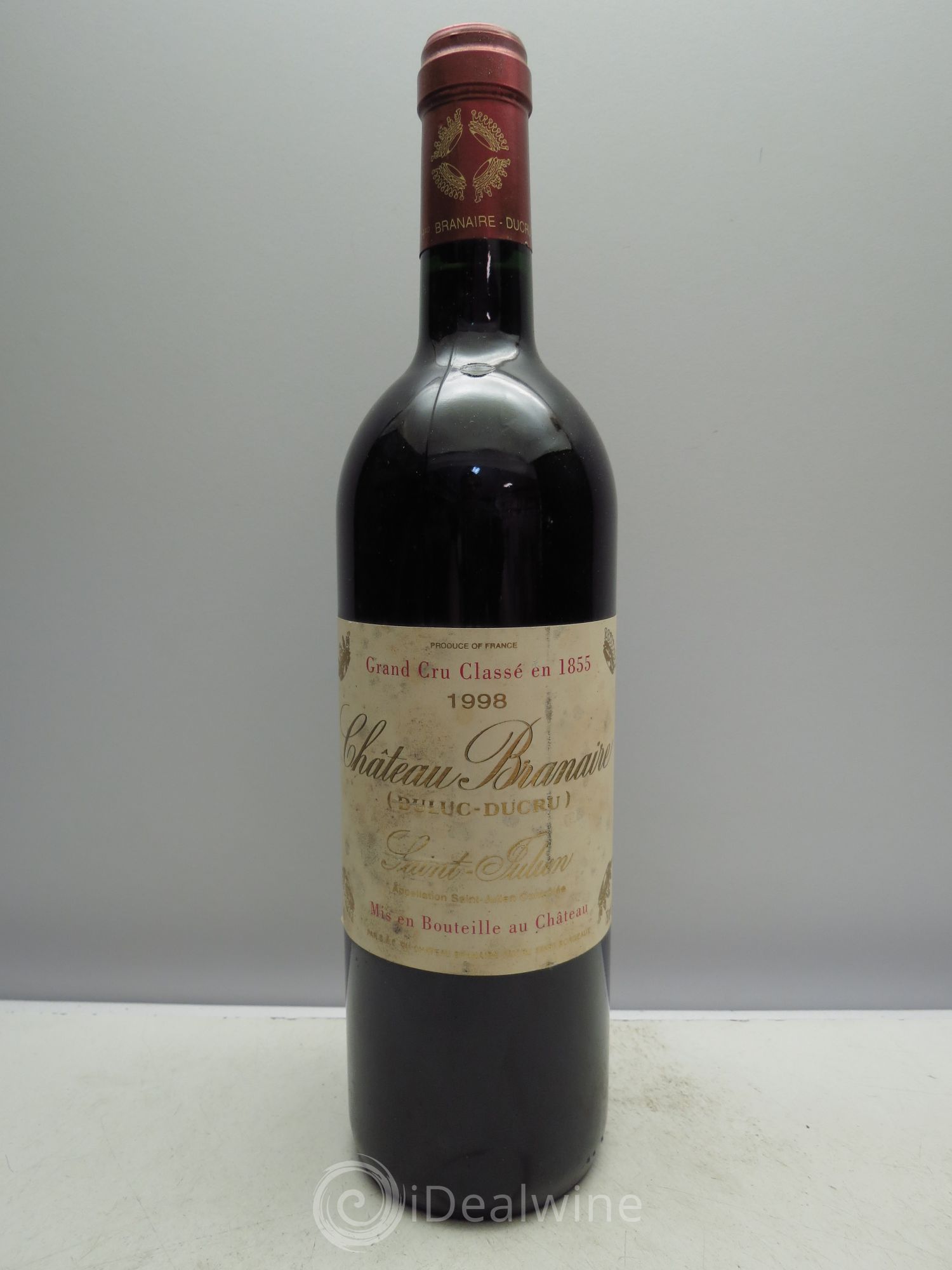 Château Branaire Ducru 4ème Grand Cru Classé 1998 - Lot de 1 bouteille - 0
