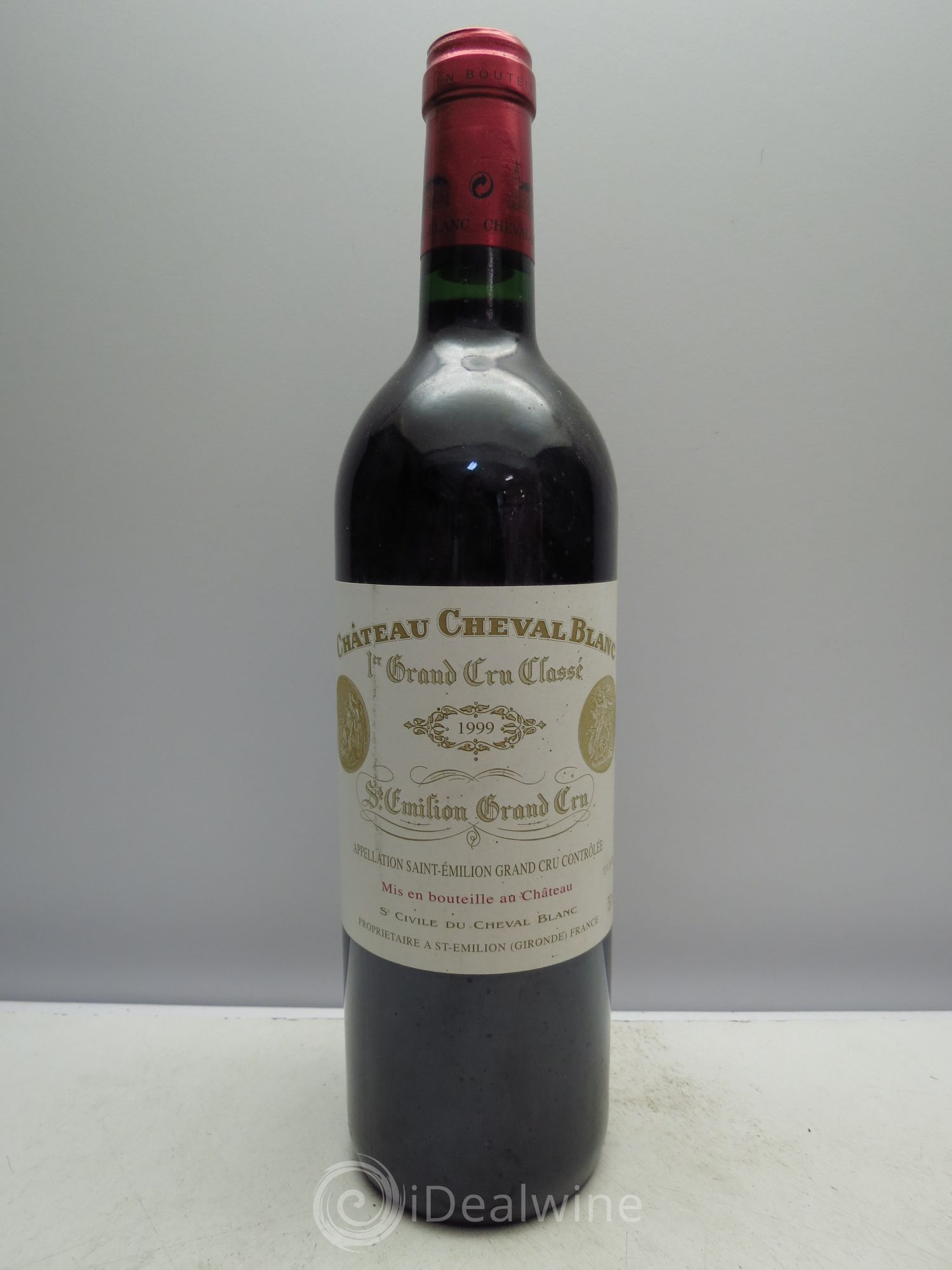Château Cheval Blanc 1er Grand Cru Classé A 1999 - Lot de 1 bouteille - 0