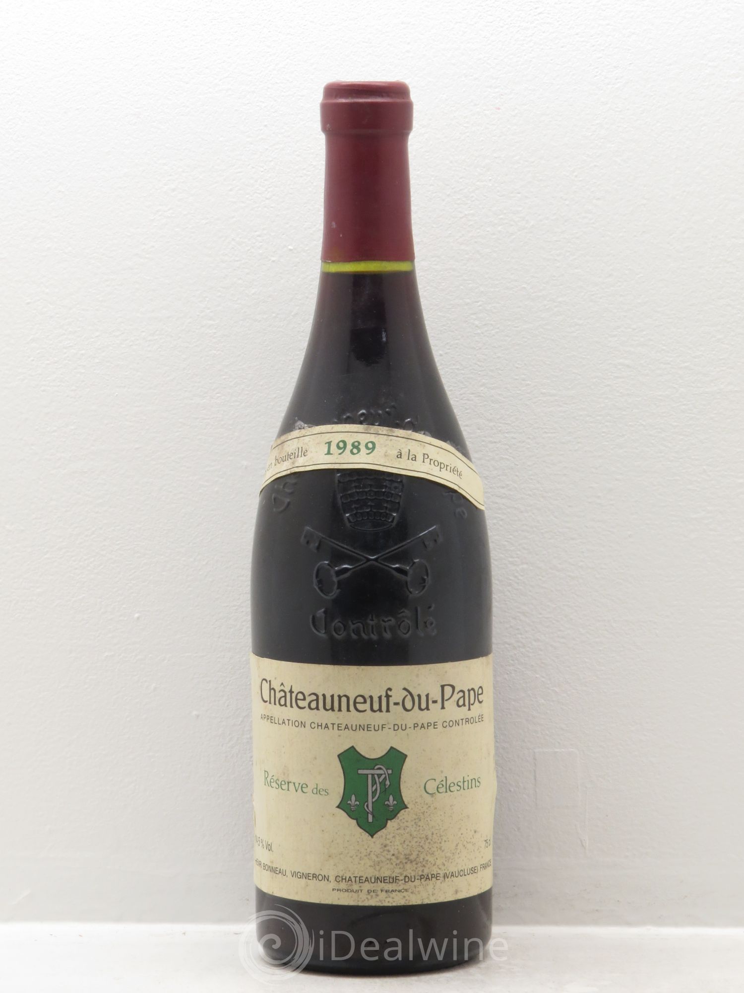 Châteauneuf-du-Pape Réserve des Célestins Henri Bonneau & Fils 1989 - Lot de 1 bouteille - 0