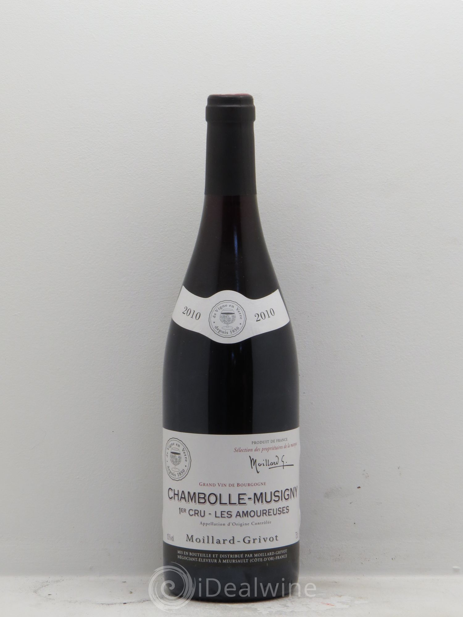 Chambolle-Musigny 1er Cru Les Amoureuses Moillard-Grivot 2010 - Lot de 1 bouteille - 0