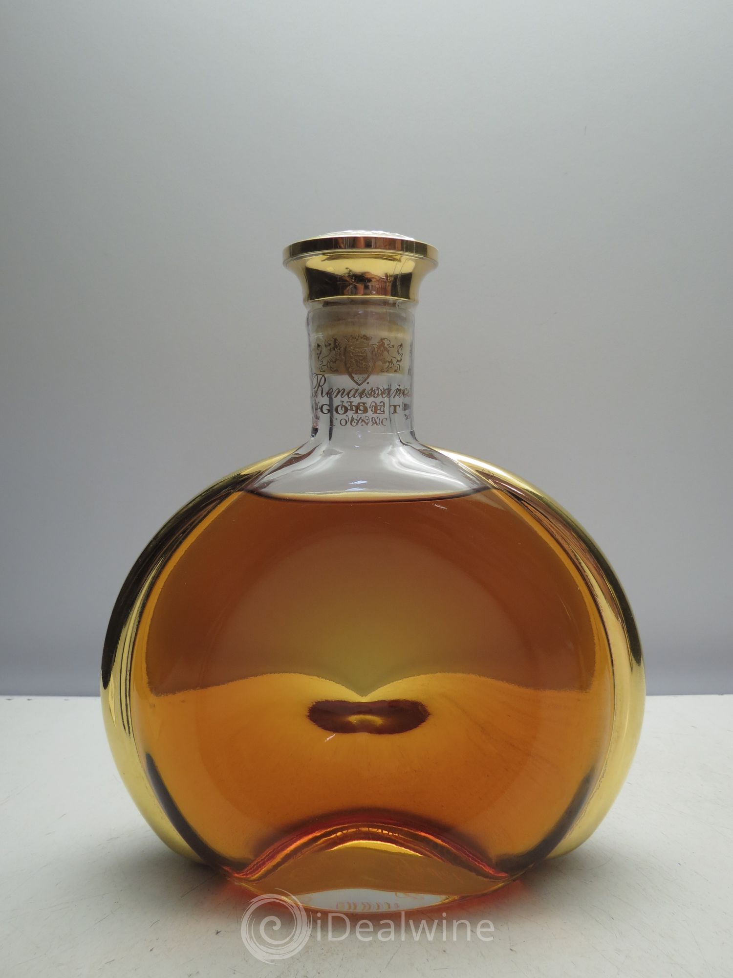 Cognac Cognac Godet Fine Champagne Renaissance (1900-1950) Mise en bouteille en 2009 - Posten von 1 Flasche - 0