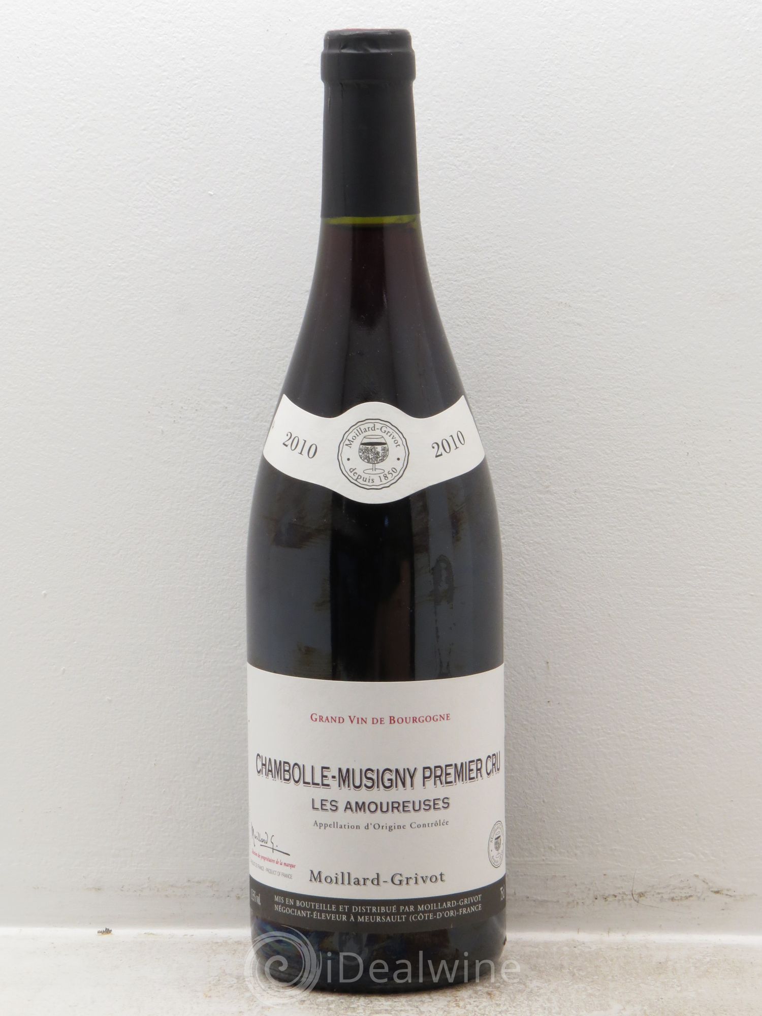 Chambolle-Musigny 1er Cru Les Amoureuses Moillard-Grivot 2010 - Lot de 1 bouteille - 0