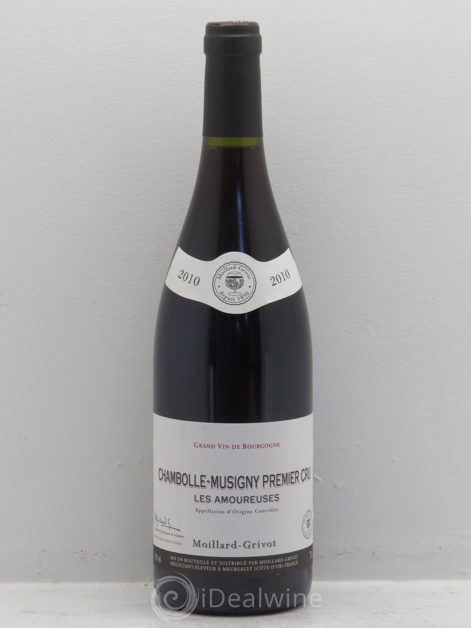 Chambolle-Musigny 1er Cru Les Amoureuses Moillard-Grivot 2010 - Lot de 1 bouteille - 0