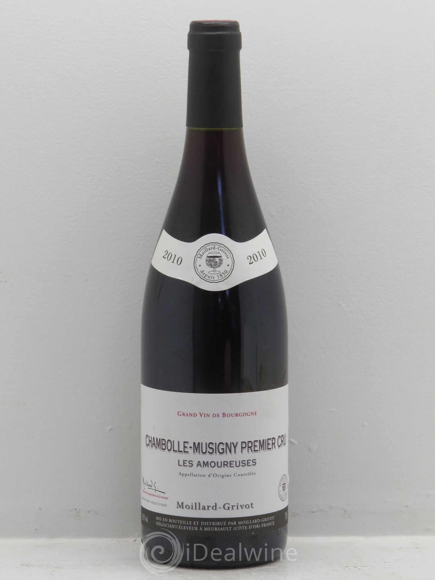 Chambolle-Musigny 1er Cru Les Amoureuses Moillard-Grivot 2010 - Lot de 1 bouteille - 0