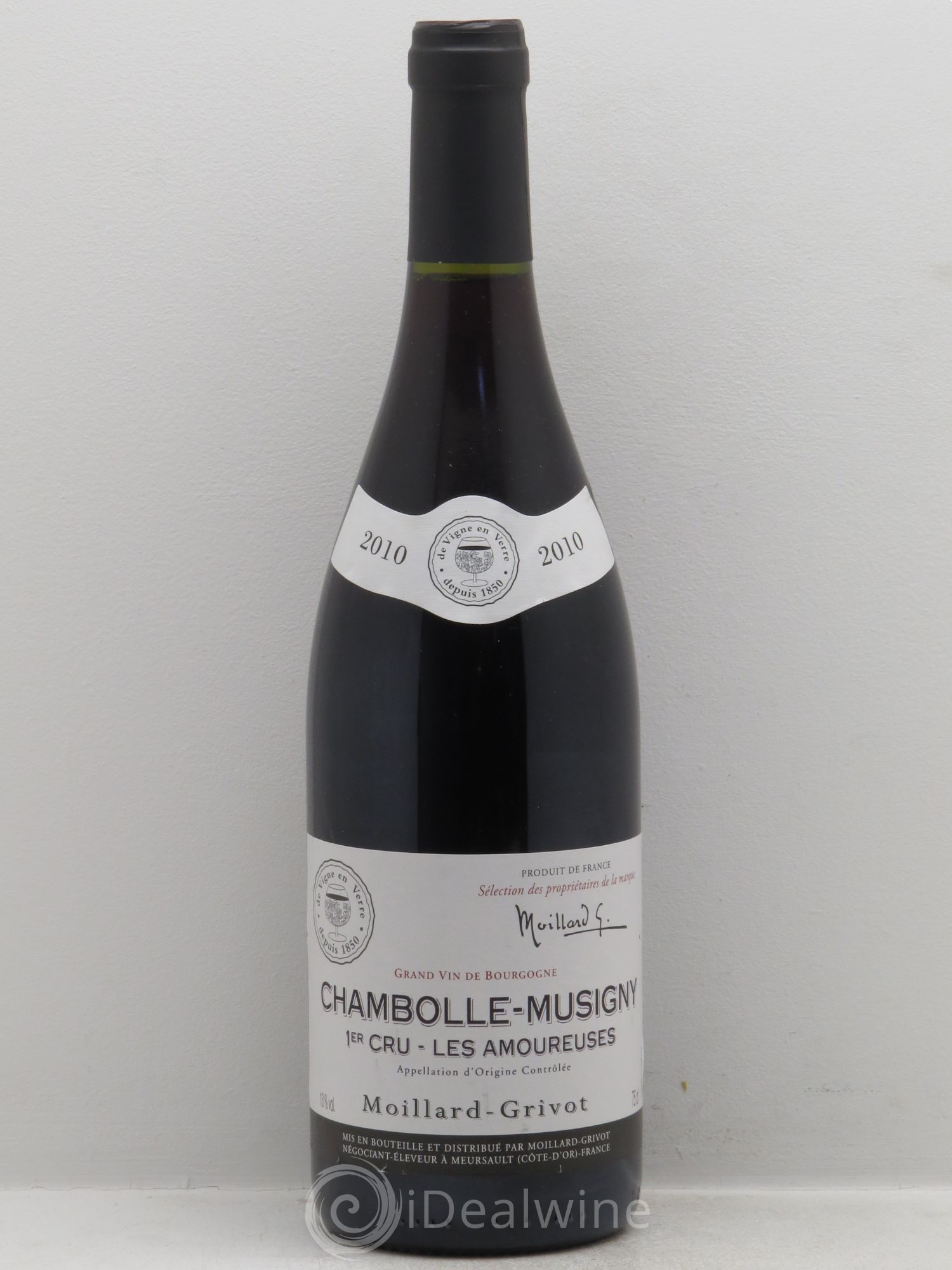 Chambolle-Musigny 1er Cru Négoce Moillard Grivot 2010 - Lot of 6 bottles - 0
