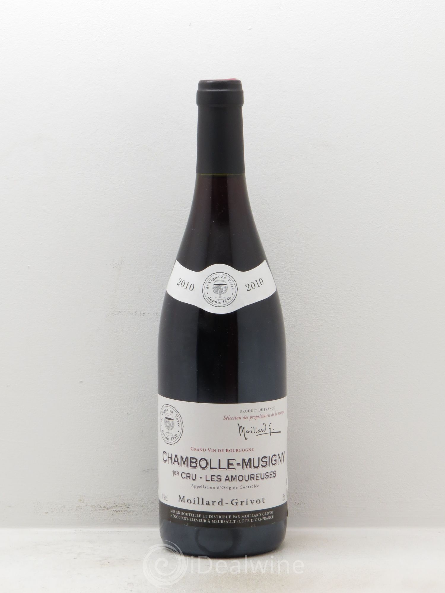 Chambolle-Musigny 1er Cru Moillard-Grivot 2010 - Lot de 12 bouteilles - 0