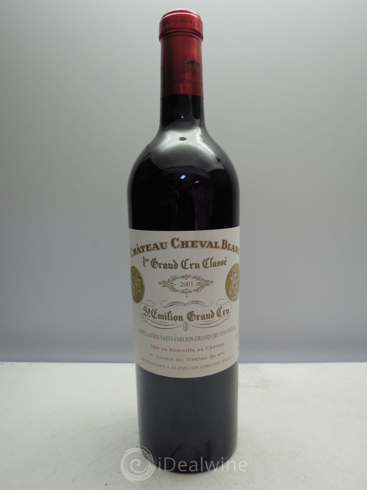 Château Cheval Blanc 1er Grand Cru Classé A 2001 - Lot de 1 bouteille - 0