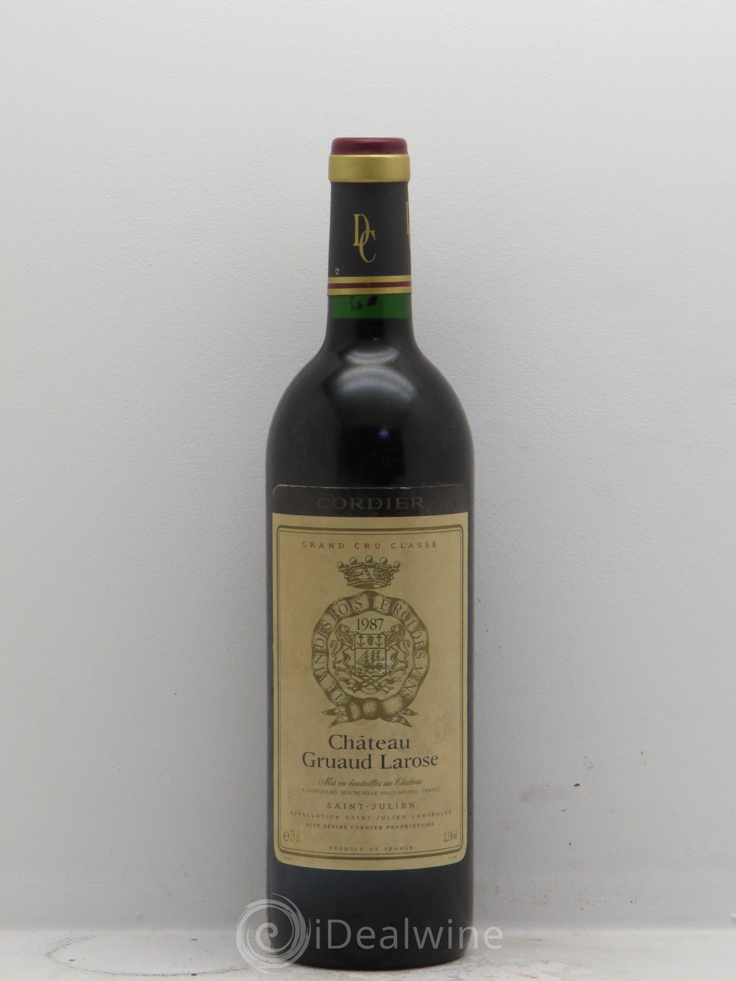 Château Gruaud Larose 2ème Grand Cru Classé 1987 - Lot de 1 bouteille - 0