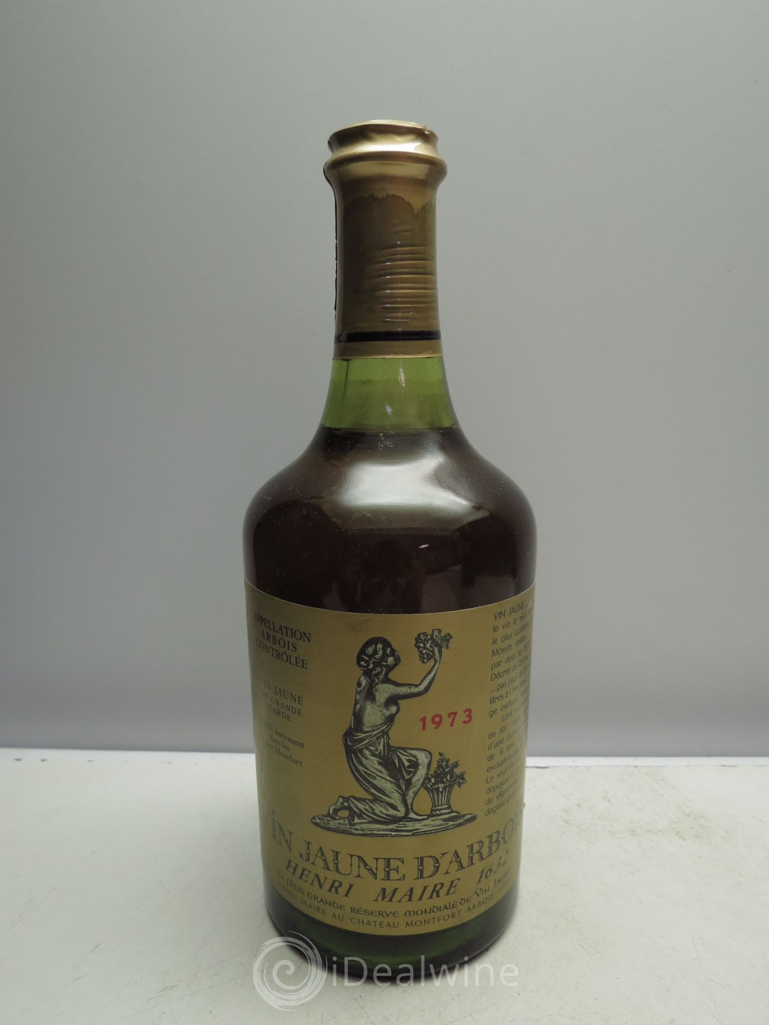 Arbois Vin Jaune Arbois H.Maire 1973 - Posten von 1 Flasche - 0