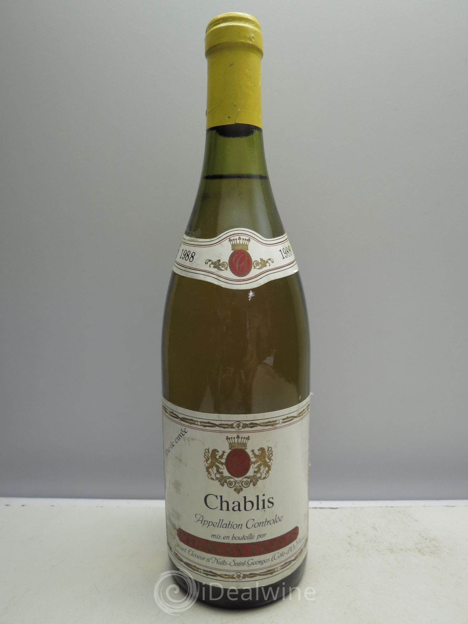Chablis Tête de Cuvée Charley Frère 1988 - Posten von 1 Flasche - 0