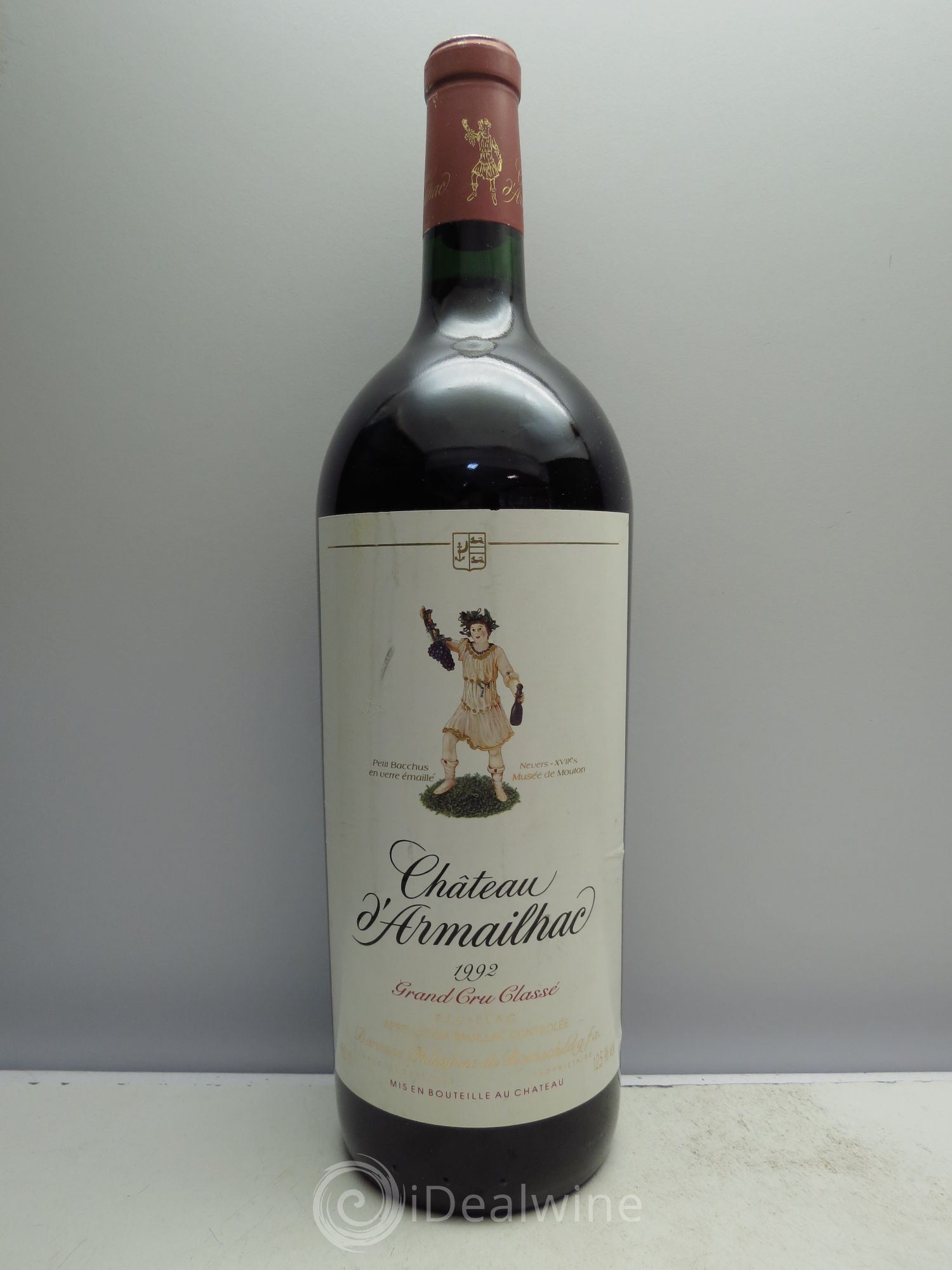 Château d' Armailhac - Mouton Baron(ne) Philippe 5ème Grand Cru Classé 1992 - Lot de 1 magnum - 0