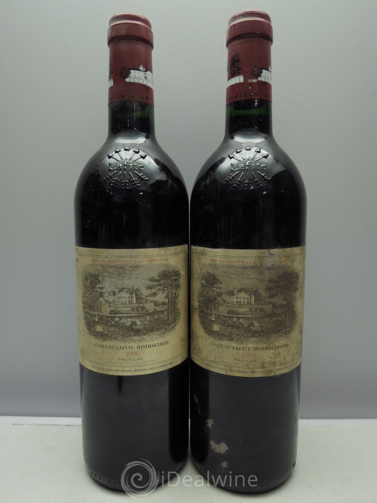 Château Lafite Rothschild 1er Grand Cru Classé 1996 - Lot de 6 bouteilles - 1