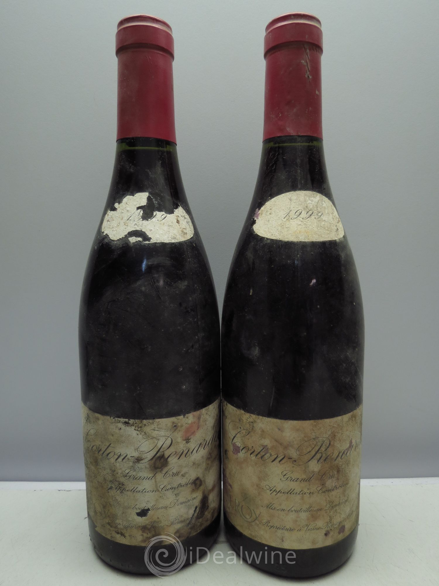 Corton Grand Cru Les Renardes Leroy (Domaine) 1999 - Lot de 2 bouteilles - 0
