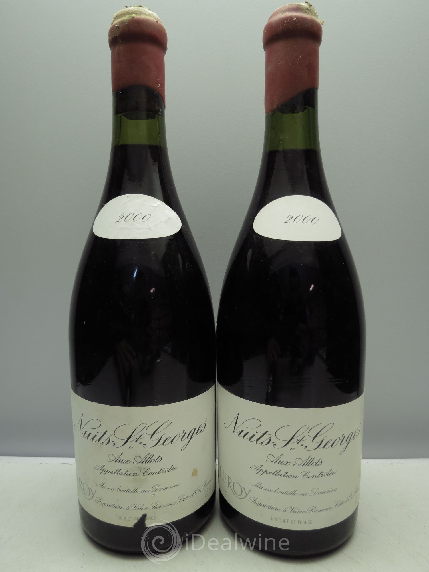 Nuits-Saint-Georges aux Allots 2000 - Posten von 2 Flaschen - 0