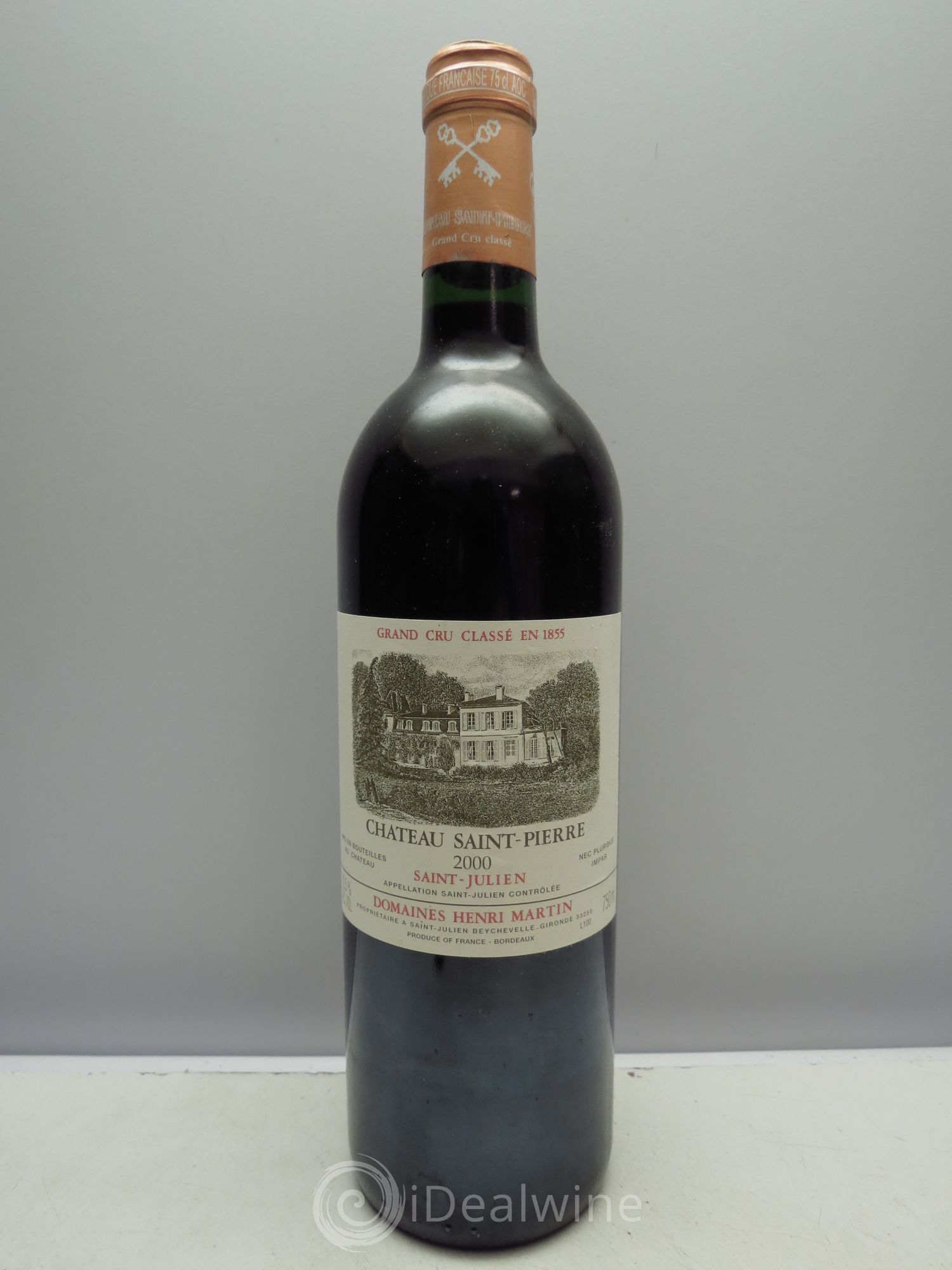 Château Saint-Pierre 4ème Grand Cru Classé 2000 - Lot de 6 bouteilles - 0