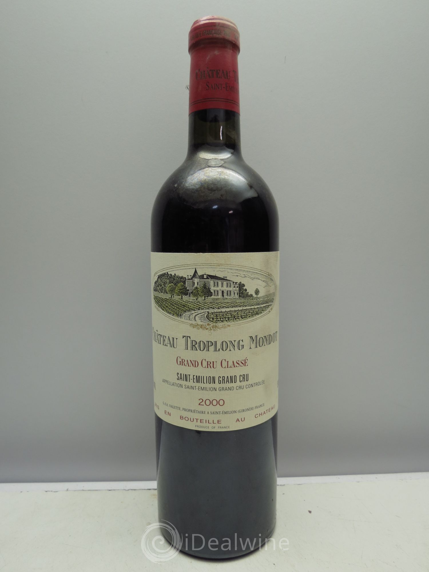 Château Troplong Mondot 1er Grand Cru Classé B 2000 - Lot de 6 bouteilles - 0