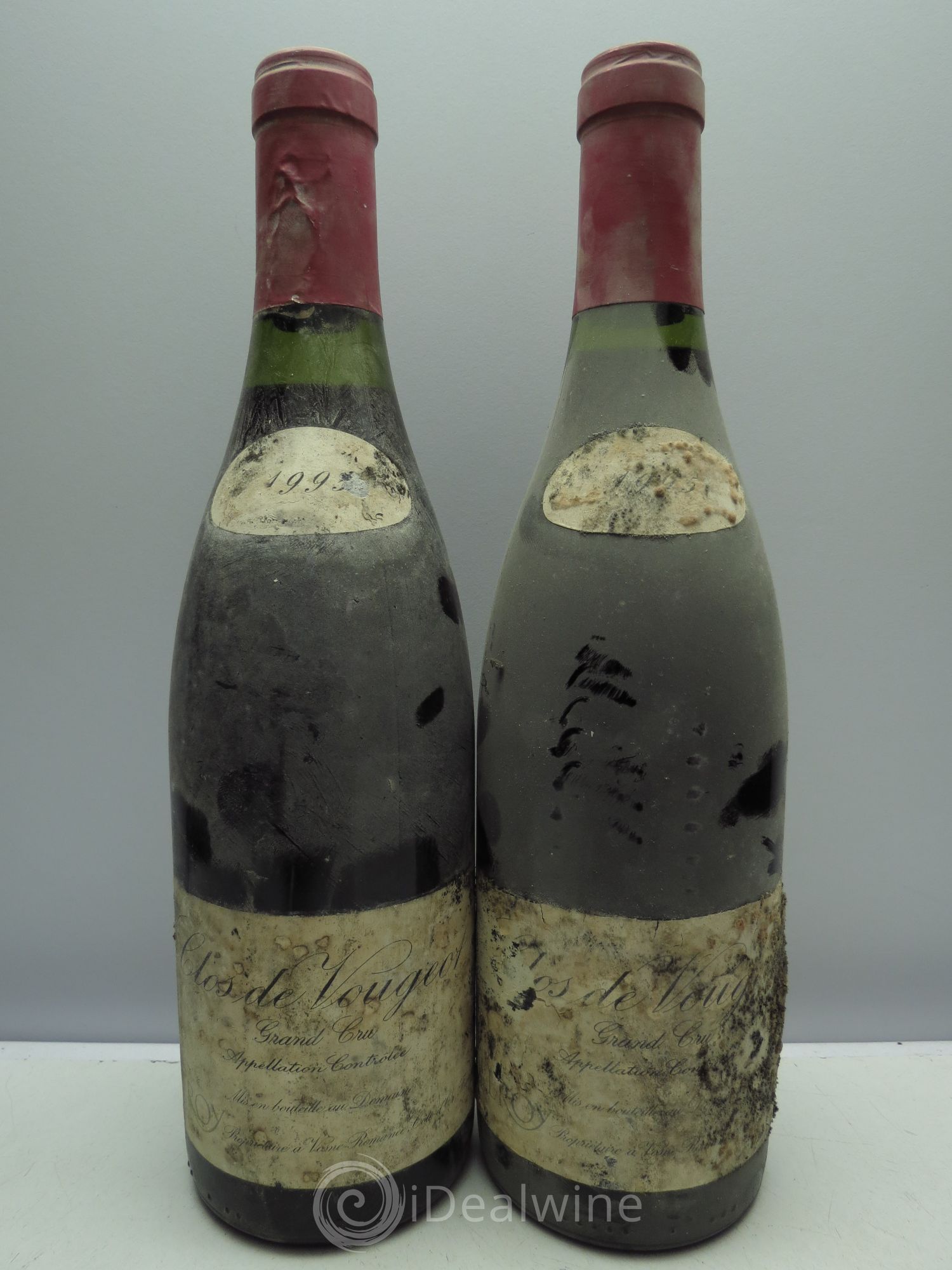 Clos de Vougeot Grand Cru 1995 - Lot de 2 bouteilles - 0