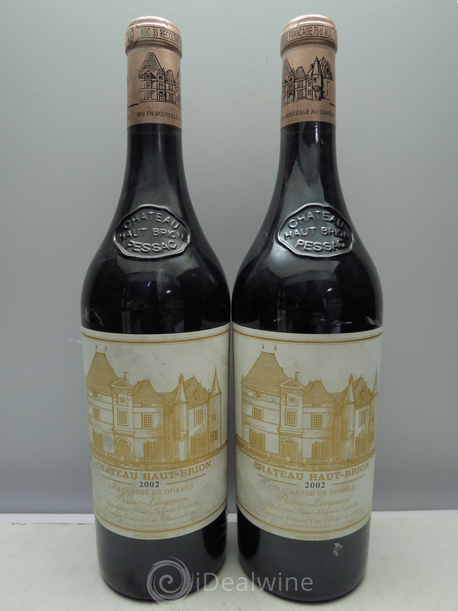 Château Haut Brion 1er Grand Cru Classé 2002 - Lot de 6 bouteilles - 2