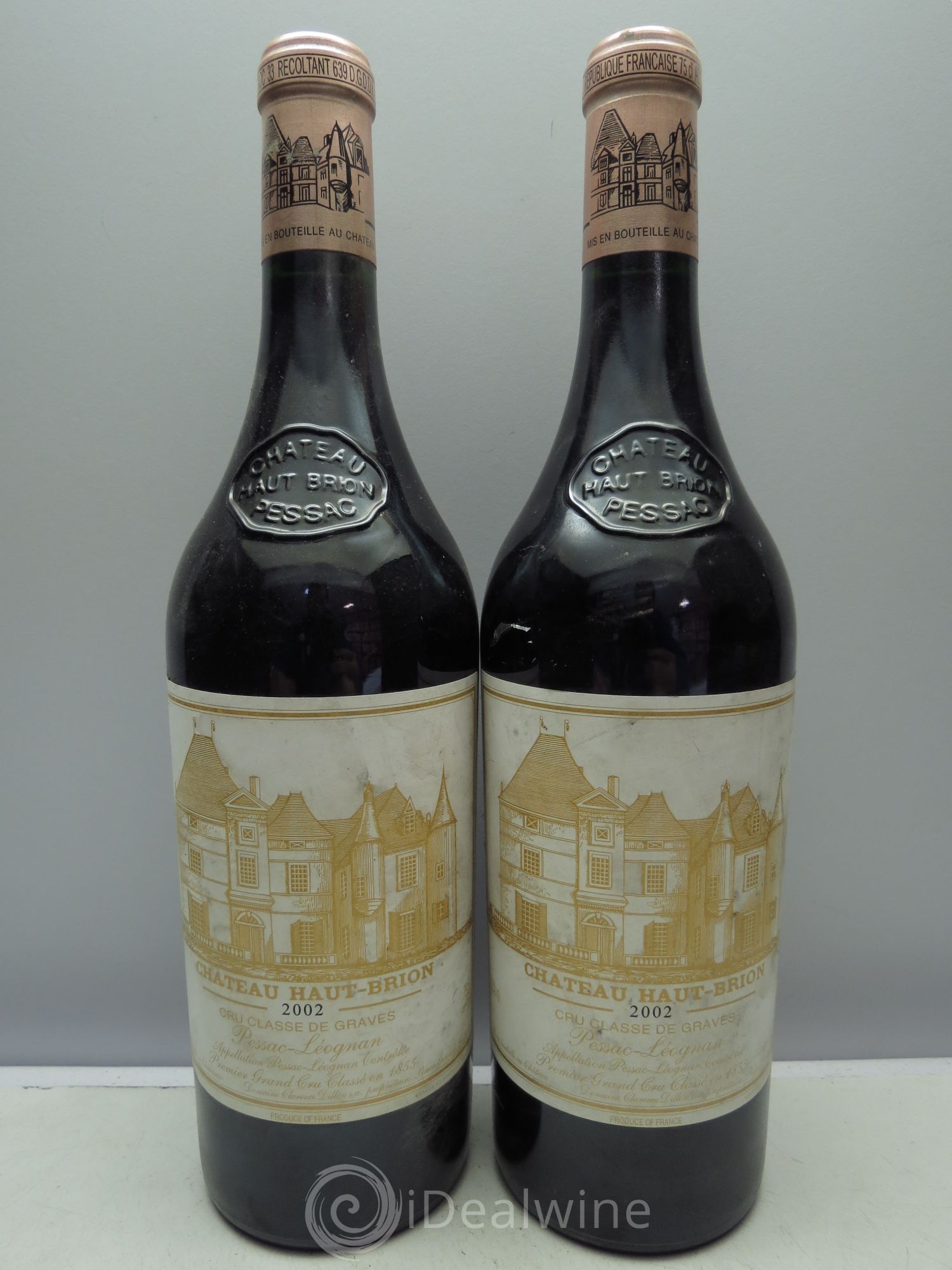 Château Haut Brion 1er Grand Cru Classé 2002 - Lot de 6 bouteilles - 3